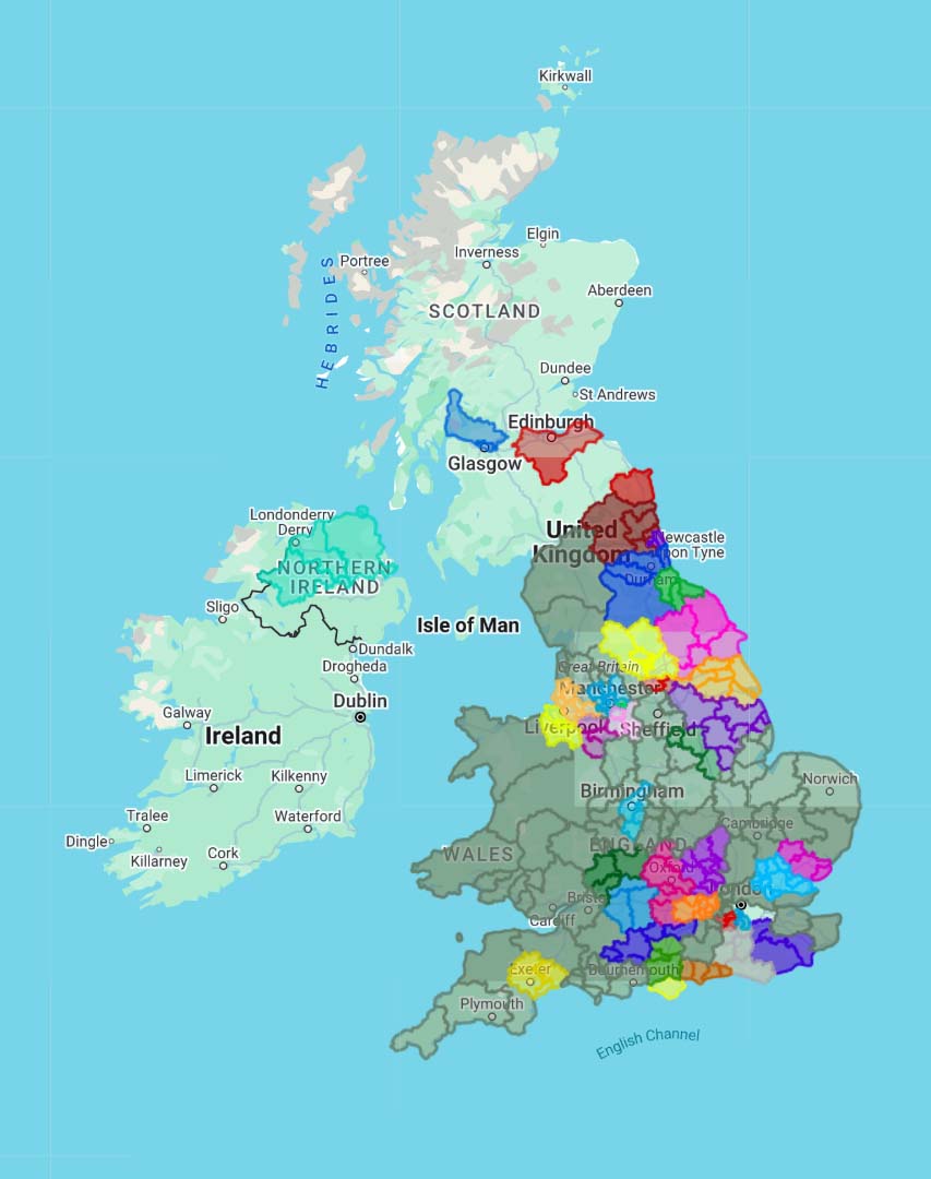 Lockforce Available Territories
